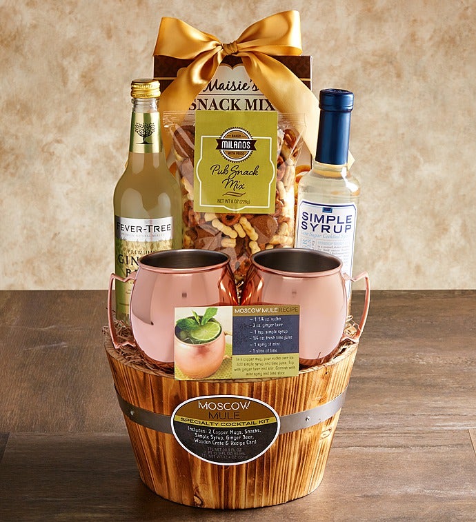 Moscow Mule Cocktail Gift Basket