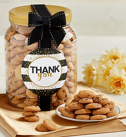 Thank You! Chocolate Chip Cookie Jar