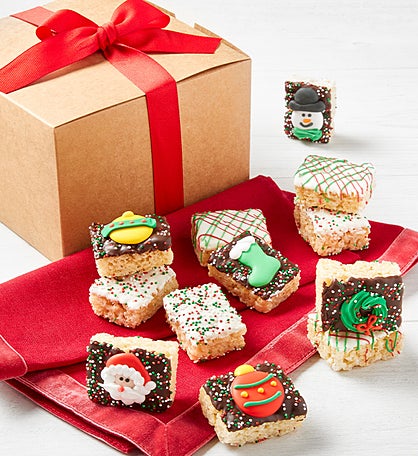 Merry Christmas! Hand Dipped Crispy Rice Bites