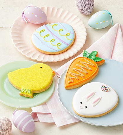Easter Artisan Iced Cookies