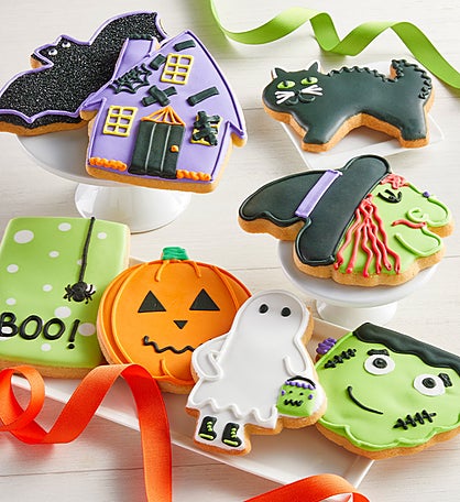 Haunted Halloween Artisan Iced Cookies