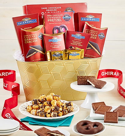 Classic Ghirardelli Gift Basket