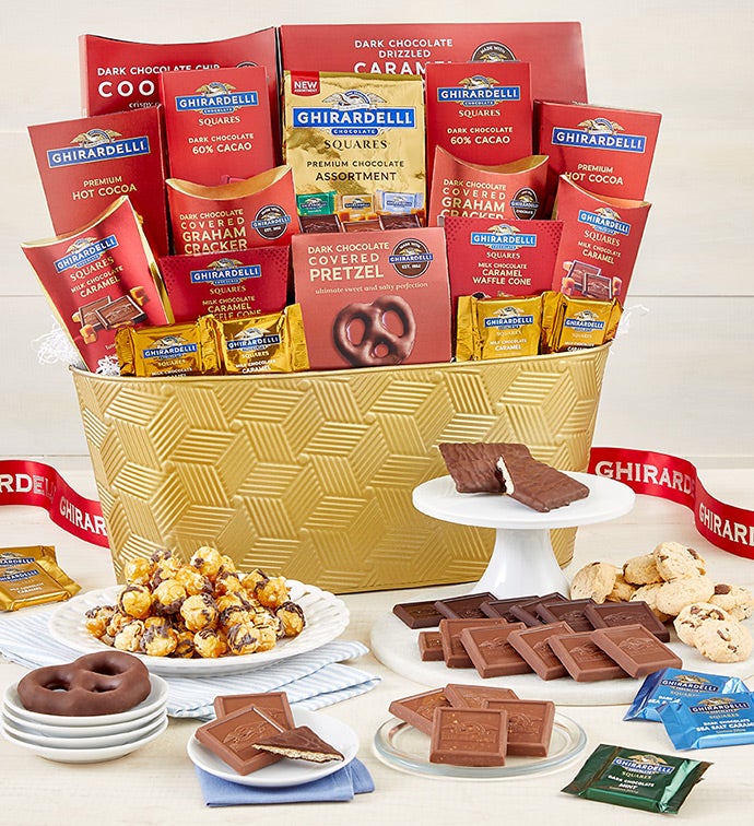 Classic Ghirardelli Gift Basket