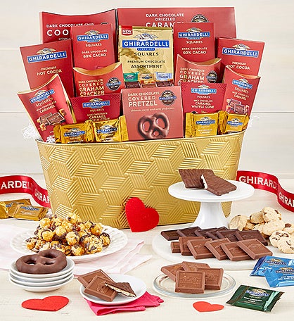 Classic Ghirardelli Gift Basket