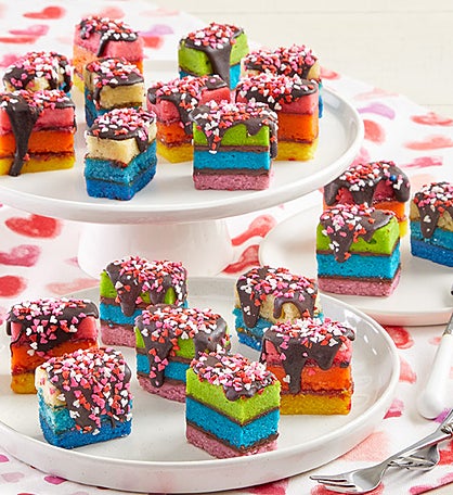 Zola Bakes Valentine Sprinkle Cookies