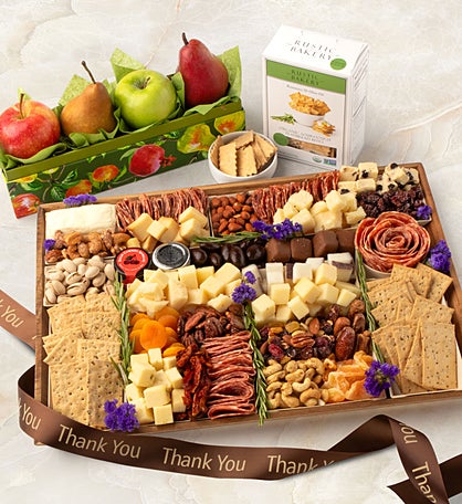 Ready to Serve Thank You Charcuterie Board
