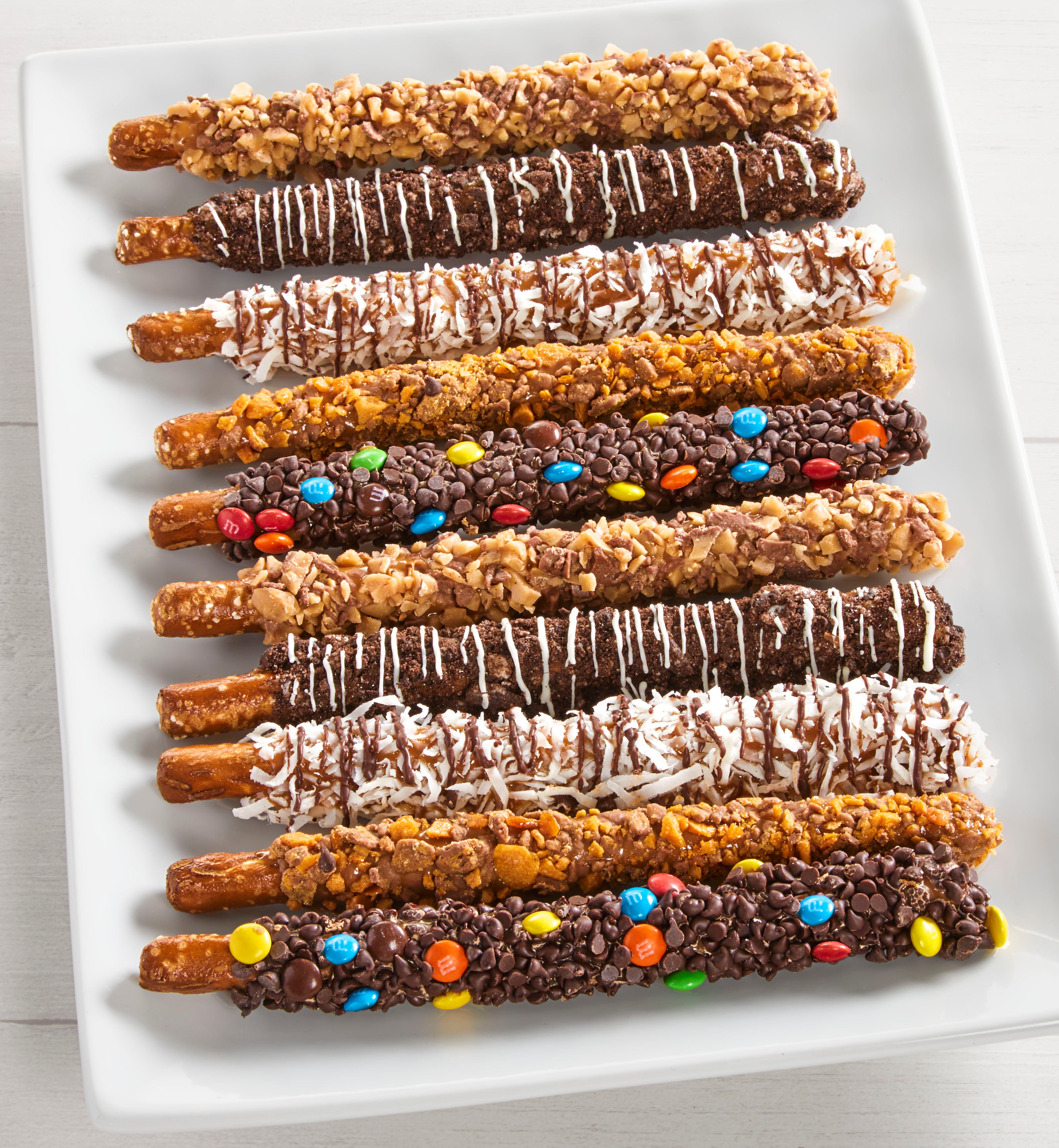 Candy Bar Pretzels