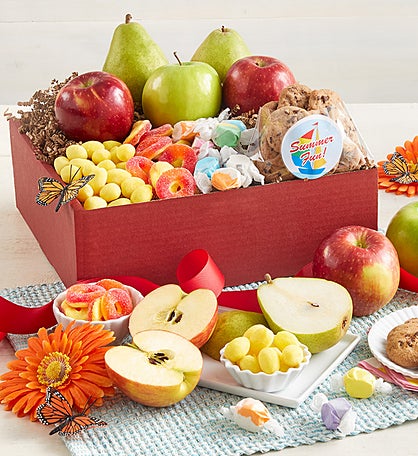 Summer Fun Fresh Fruit & Snacks Gift Box