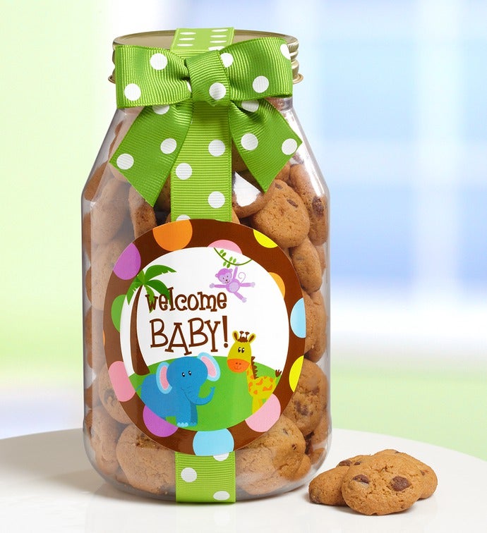 Welcome Baby! Chocolate Chip Cookie Jar