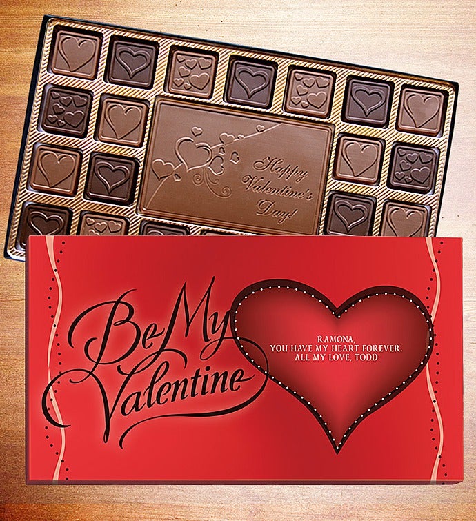 Happy Valentines Day Personalized Chocolate Box