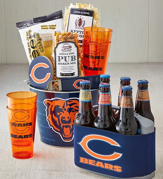 NFL Licensed Tailgate Snacks - Deluxe with Cooler