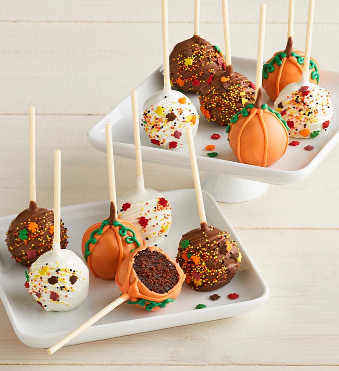 How To Make Pumpkin Cake Pops (Fall Halloween Recipe) - Basics with Bails