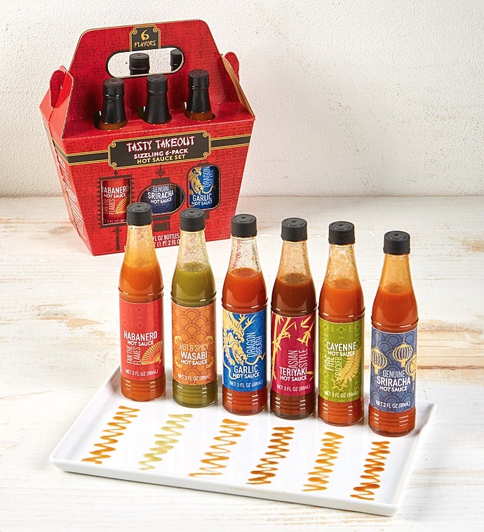 Tasty Takeout Hot Sauce Gift Set