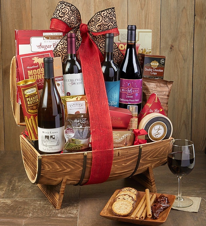 The Classic Collection Wine Gift Basket