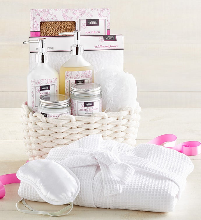 Cherry Blossom Spa Gift Basket