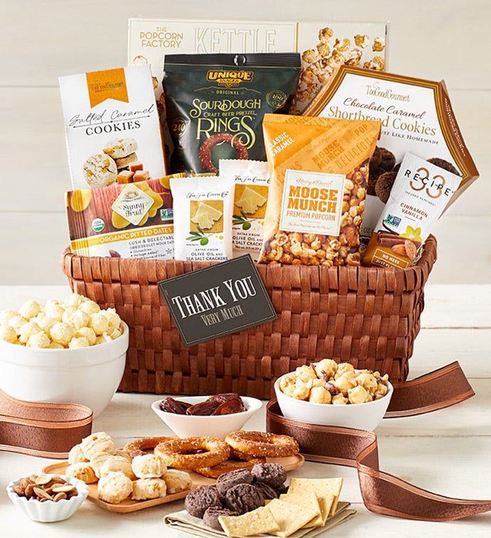 Classic Gourmet Thank You! Gift Basket