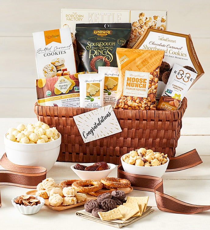 Classic Gourmet Congratulations! Gift Basket