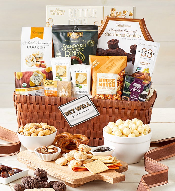 Classic Gourmet Get Well Gift Basket