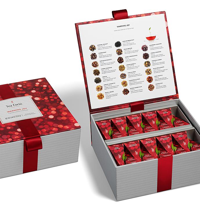 Warming Joy Collection Presentation Box, Holiday Tea Gifts