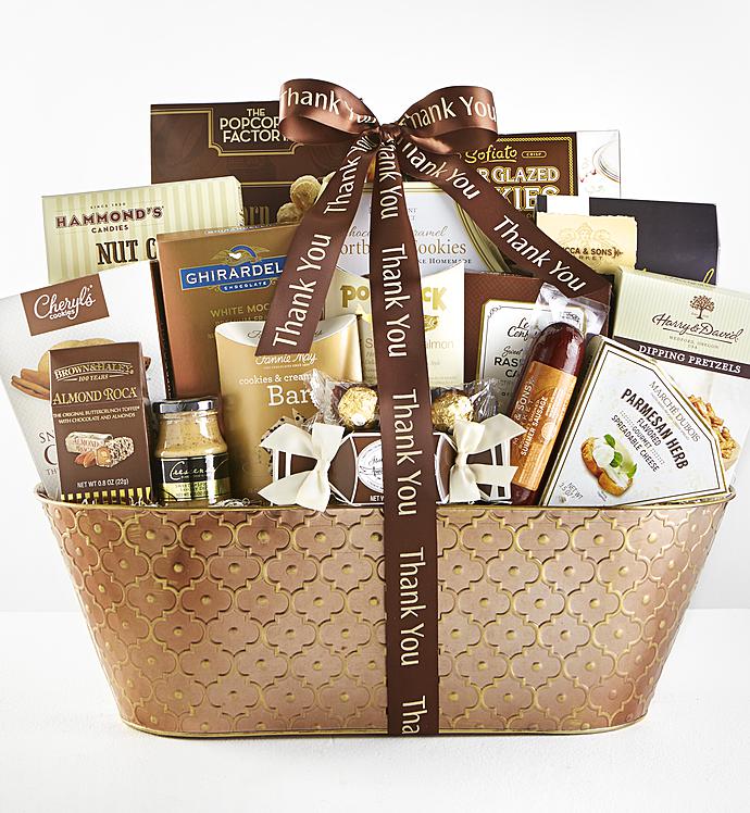 Taste of Tradition Thank You Gourmet Gift Basket