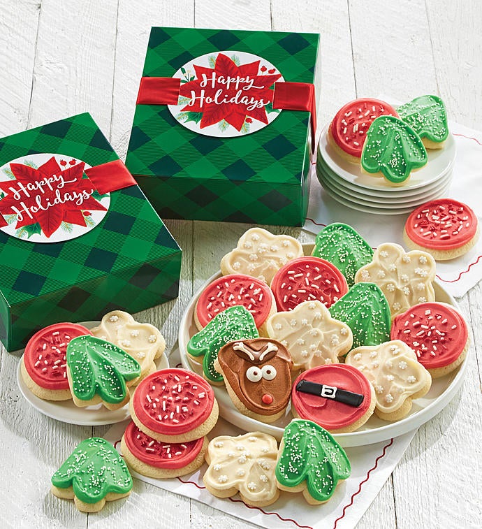 Cheryl's Holiday Cut Out Cookies Gift Box