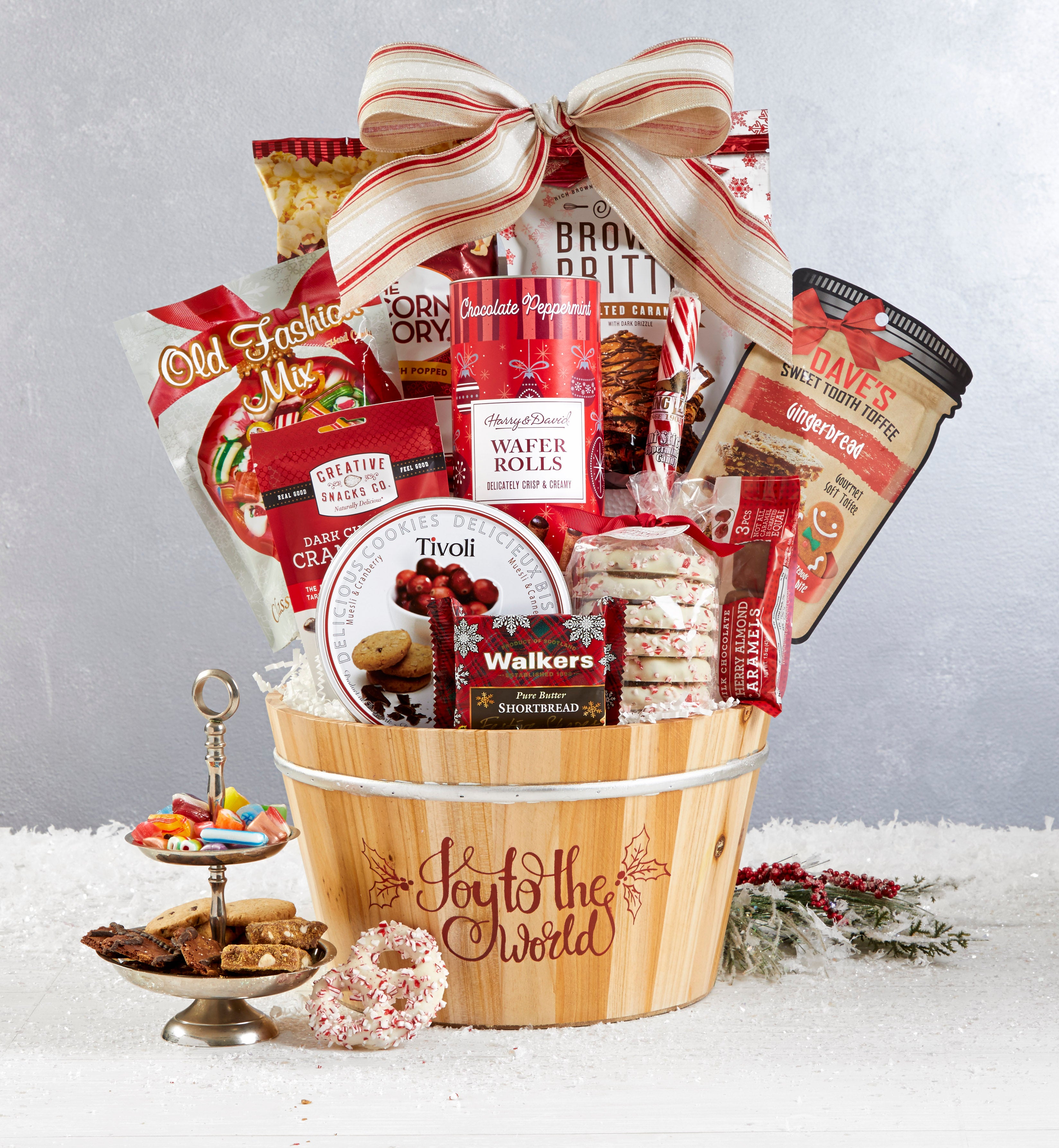 Holiday Joy of Treats Gift Basket