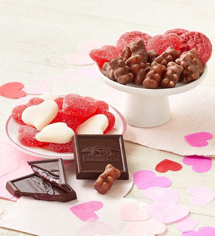 Happy Valentine's Chocolate & Sweets Box