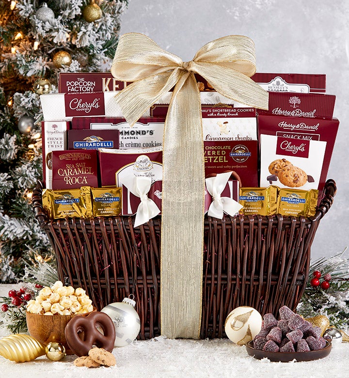 Holiday Deluxe Balsam Gift Basket