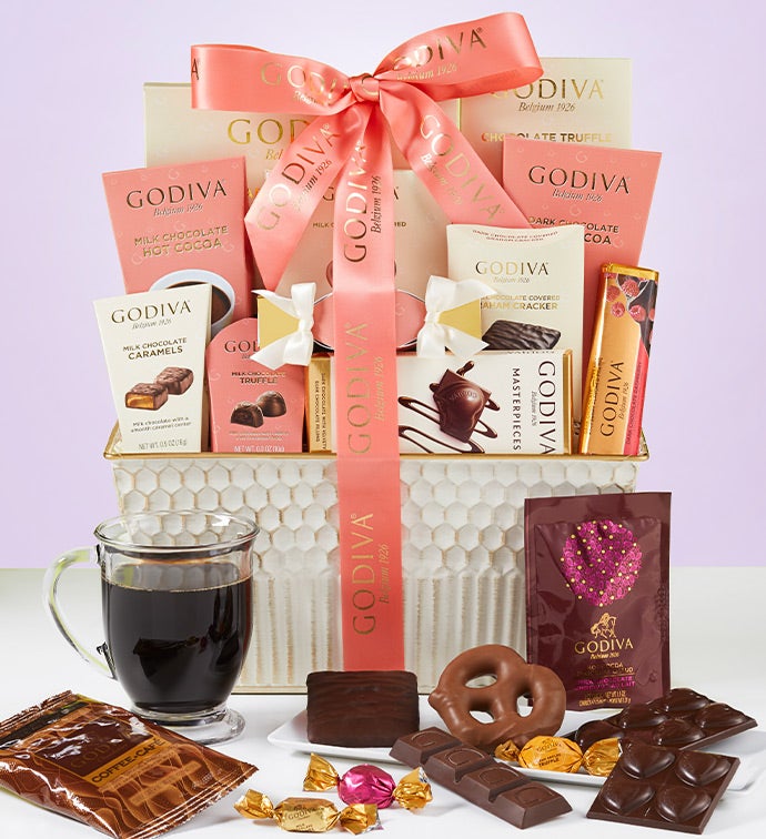 Buy our executive wine & sweets gift basket at broadwaybasketeers.com