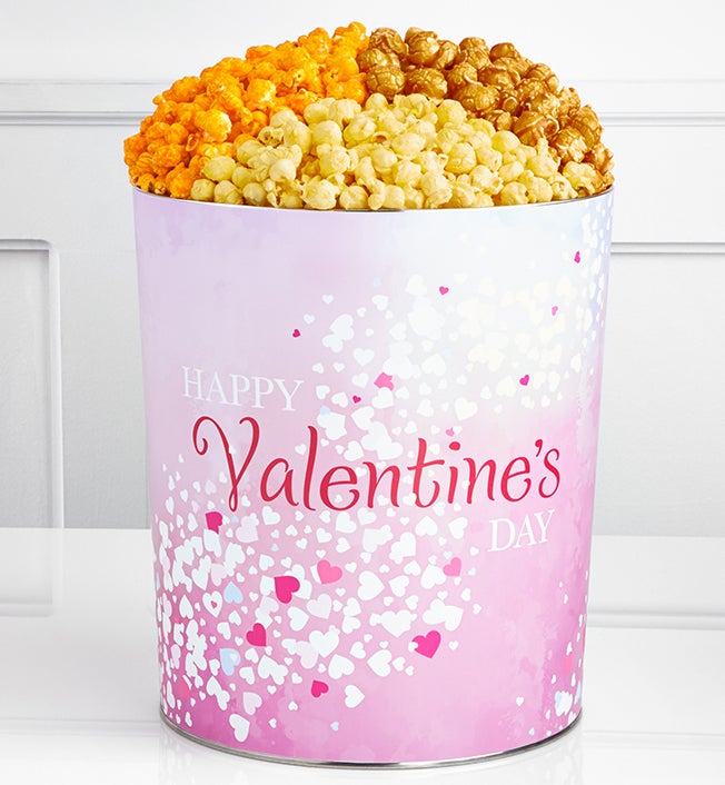 The Popcorn Factory Bursting with Love Tin