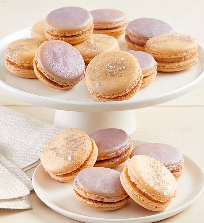 Diamonds & Rose Macarons Asst