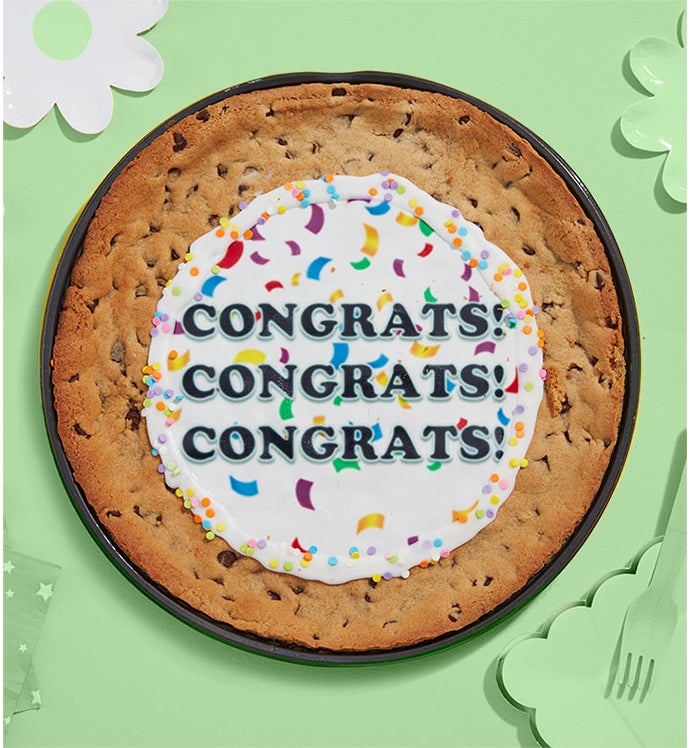 SPOTS NYC 12” Congrats Cookie Cake
