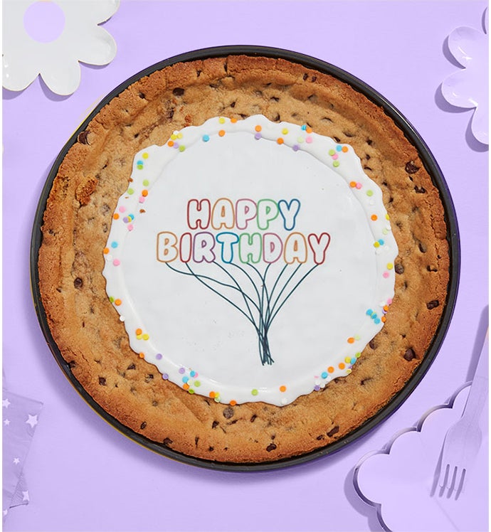 SPOTS NYC 12” Happy Birthday Cookie Cake