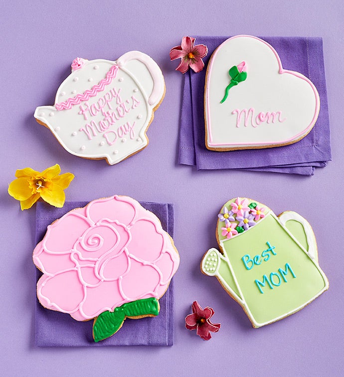 Mother's Day Artisan Iced Cookies