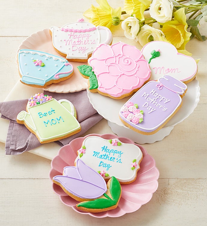 Mother's Day Artisan Iced Cookies