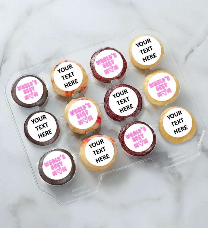 SPOTS NYC World’s Best Mom Mini Cupcakes