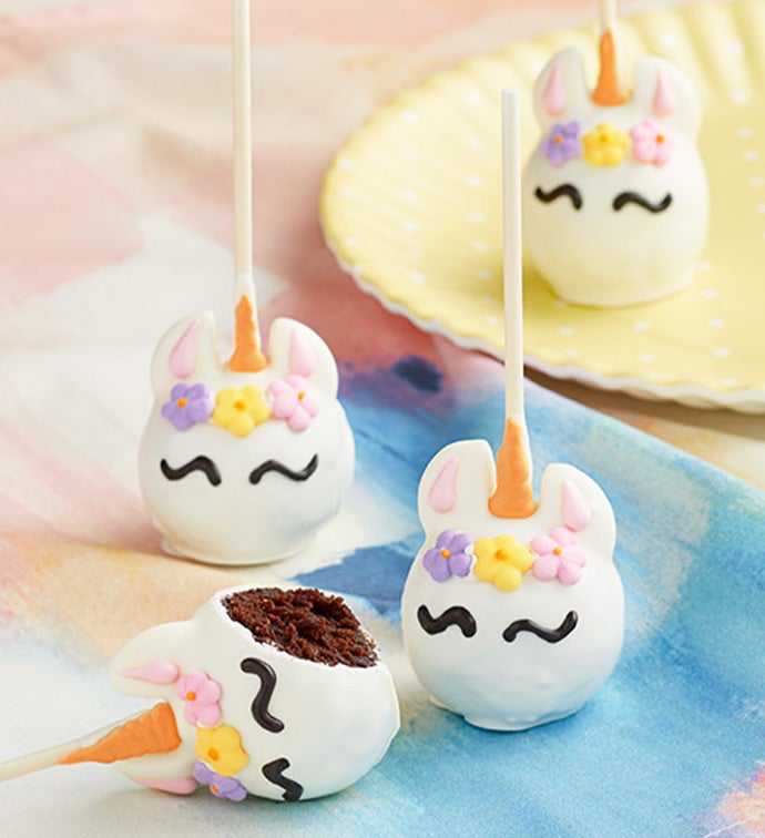 Magical Unicorn Truffle Cake Pops