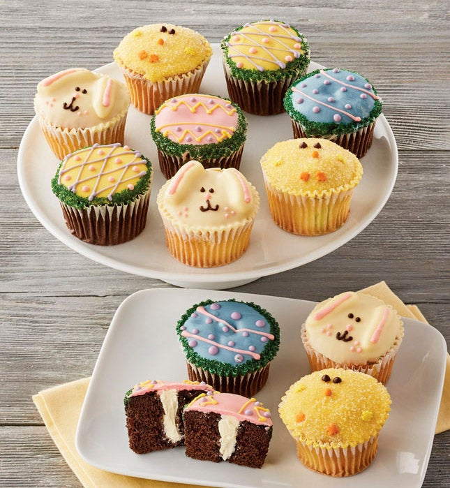 Happy Easter Decorated Cupcakes  12ct