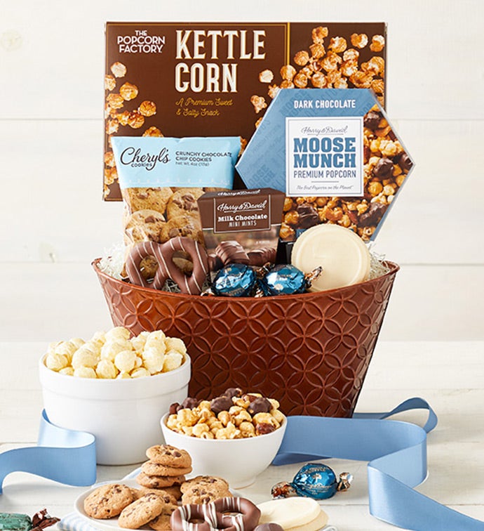 Premier Favorites Sweets & Treats In Sympathy Basket