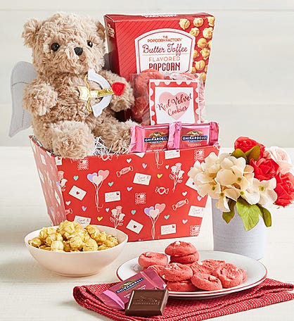 Valentine's Day Gift Basket for Her by Gourmet Gift Baskets