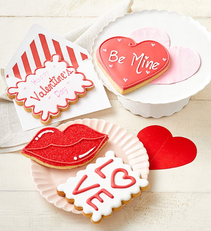 Be My Valentine Artisan Iced Cookies