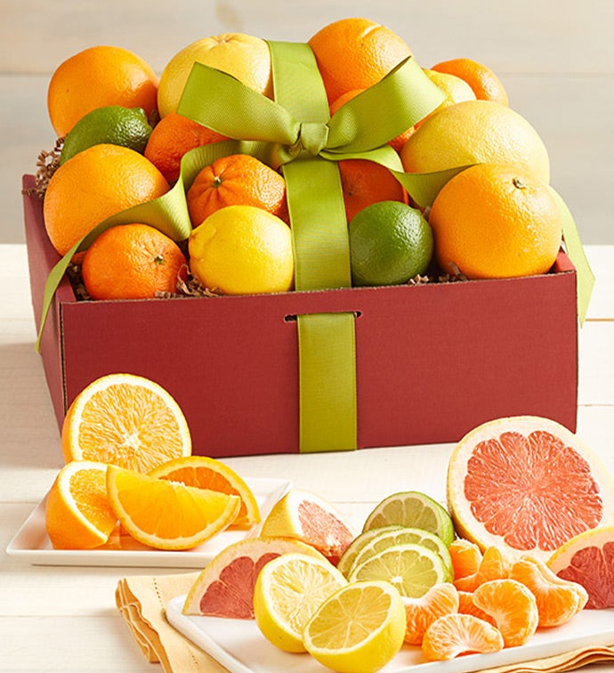Welcome Sunshine Citrus Fruit Box