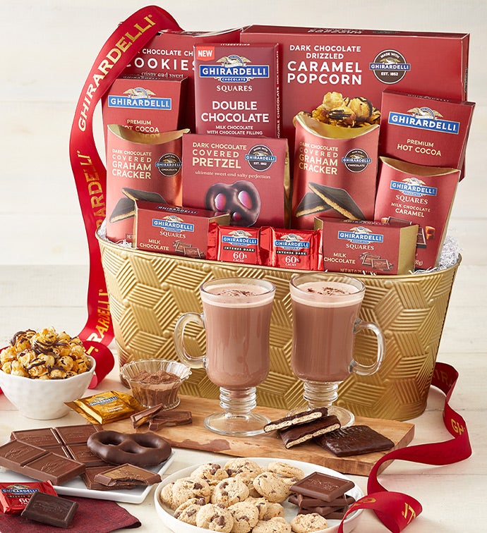 Classic Ghirardelli Gift Basket