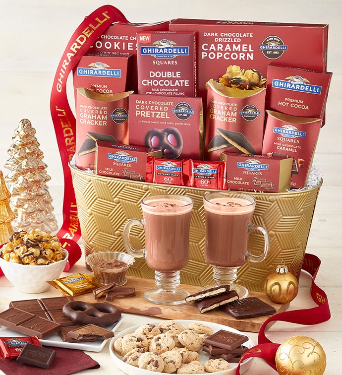 Classic Ghirardelli Gift Basket