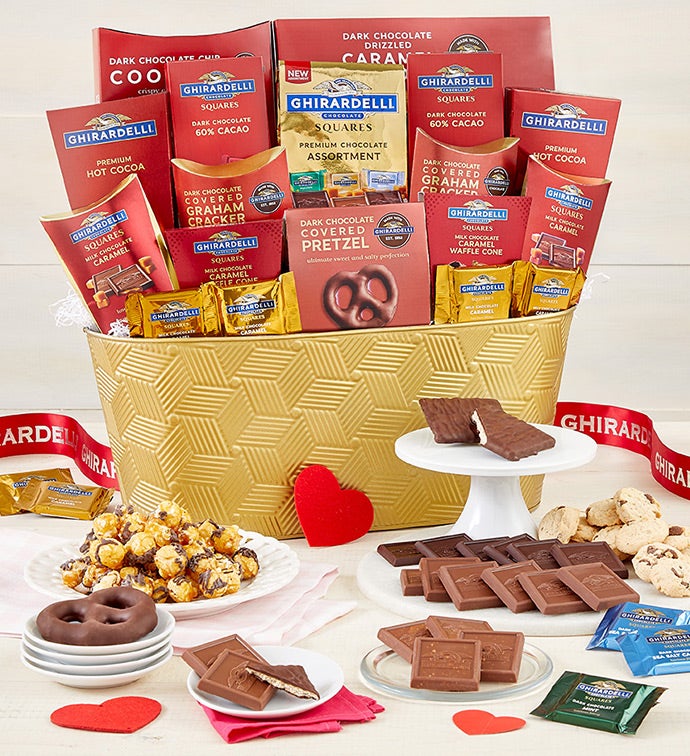 Classic Ghirardelli Gift Basket