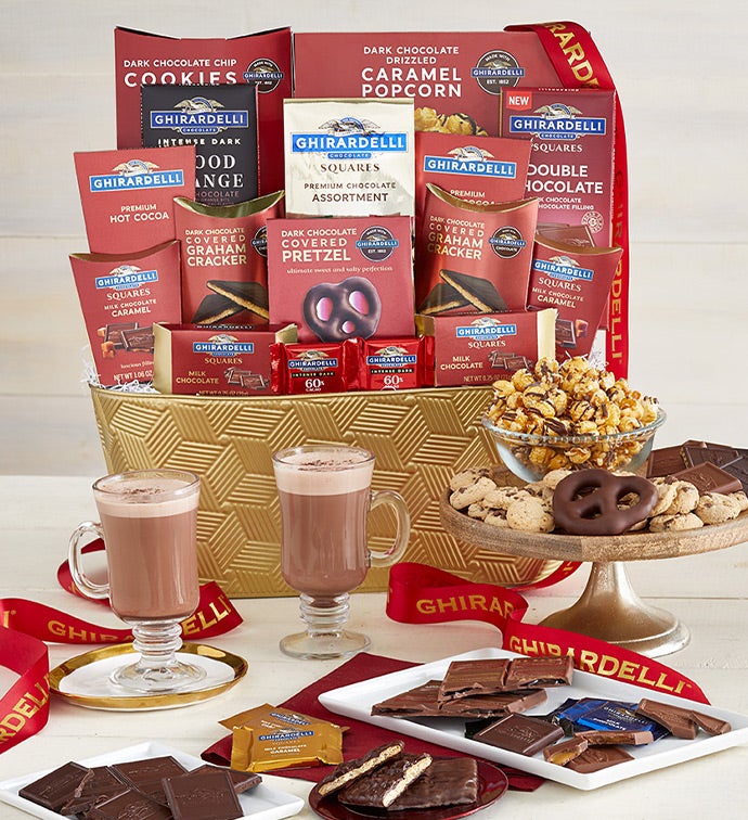 Classic Ghirardelli Gift Basket