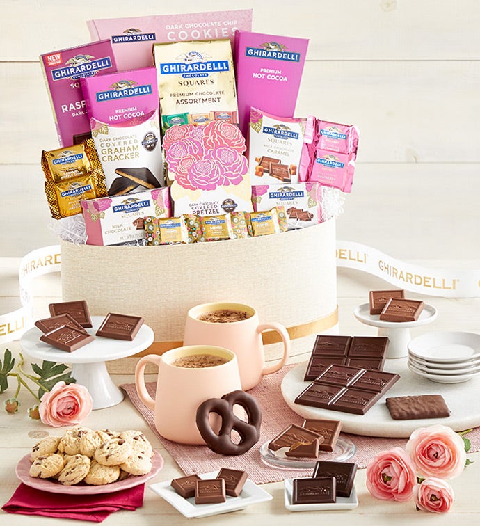 Classic Ghirardelli Gift Basket