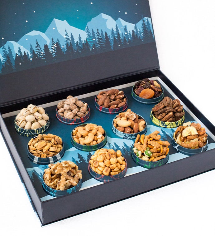 12 Days of Gourmet Nut Tins