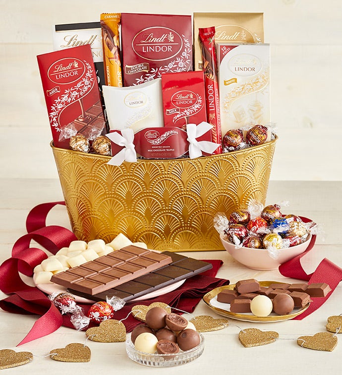 Lindt Luxury Chocolate Basket