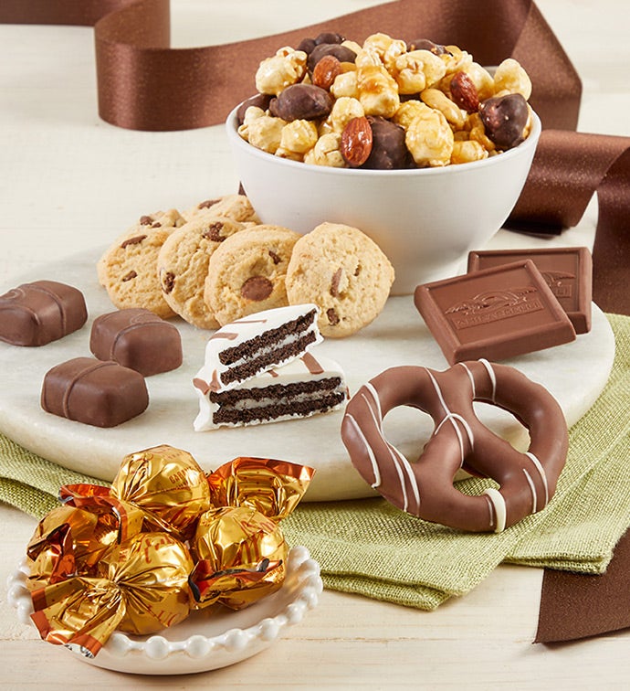 Branded Chocolate Decadence Gift Basket